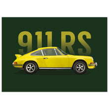 Load image into Gallery viewer, 1973 Porsche 911 RS Carrera Touring Poster