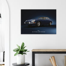 Load image into Gallery viewer, 1965 E-Type Jaguar 4.2 Series 1 FHC Large Canvas