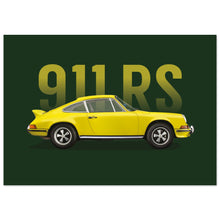Load image into Gallery viewer, 1973 Porsche 911 RS Carrera Touring Poster