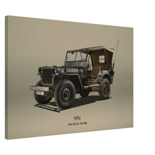 Load image into Gallery viewer, 1942 Willys Jeep MB Large Canvas