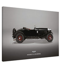 Load image into Gallery viewer, 1930 Bentley 4.5 Litre Drophead Large Canvas