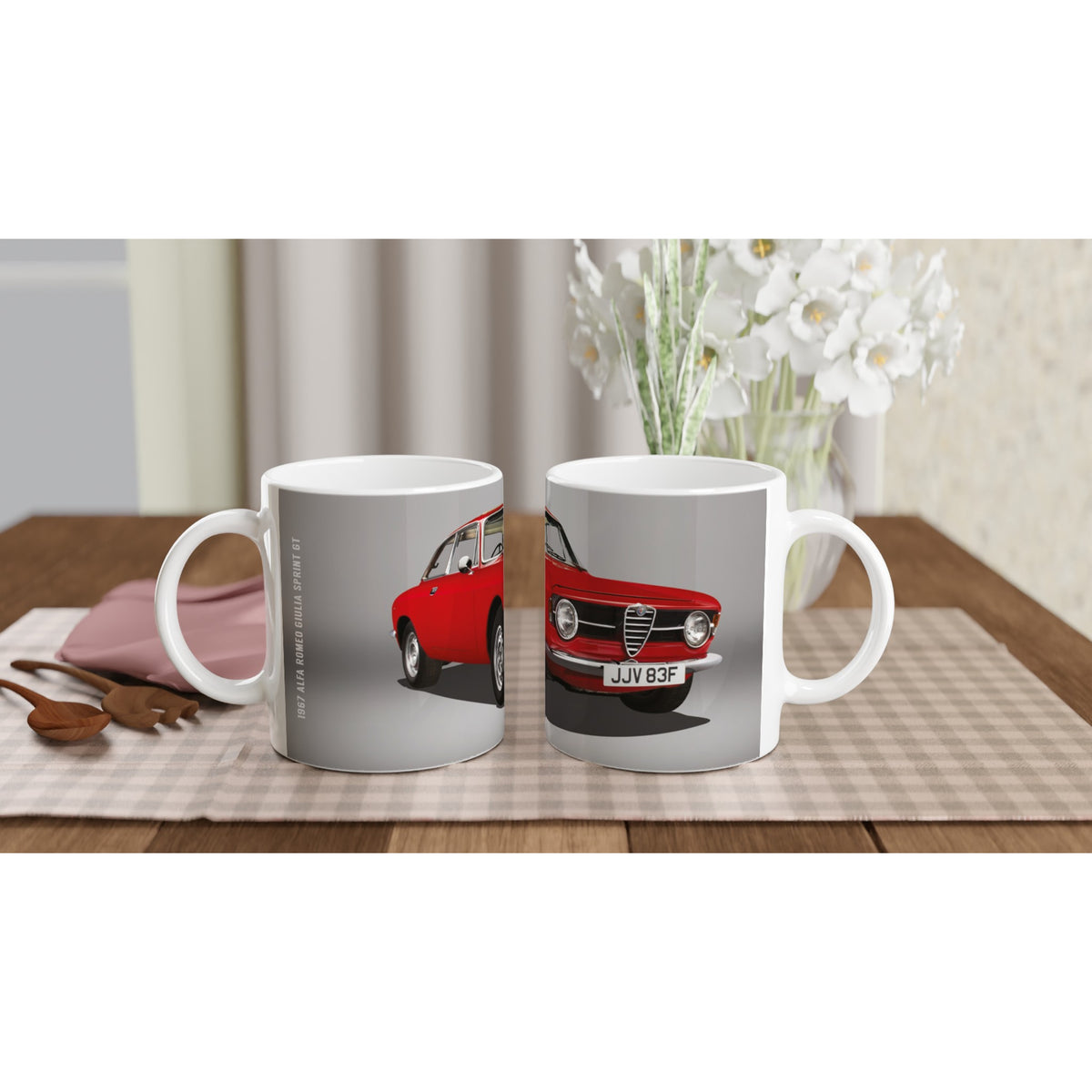 1967 Alfa Romeo Giulia Sprint GT Mug – Haynes Motor Museum Shop