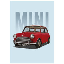Load image into Gallery viewer, 1965 Morris Mini Cooper Poster