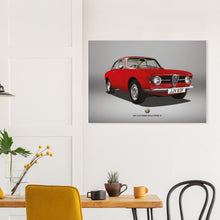 Load image into Gallery viewer, 1967 Alfa Romeo Giulia Sprint GT Large Canvas