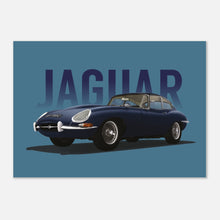 Load image into Gallery viewer, 1965 E-Type Jaguar 4.2 Series 1 FHC Poster