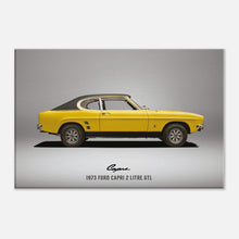 Load image into Gallery viewer, 1973 Ford Capri GTL  Small Canvas