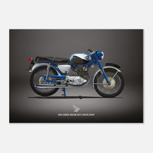 Load image into Gallery viewer, 1965 Honda Dream CB72 Super Sport Large Canvas