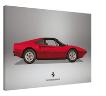 Load image into Gallery viewer, 1981 Ferrari 308 GTSI Large Canvas