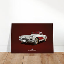 Load image into Gallery viewer, 1960 Chevrolet Corvette Large Canvas