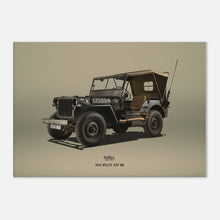 Load image into Gallery viewer, 1942 Willys Jeep MB Large Canvas