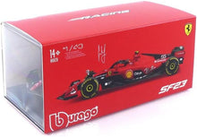 Load image into Gallery viewer, F1 Ferrari SF-23 C. Sainz - 1:43 Scale Model with Helmet