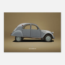 Load image into Gallery viewer, 1958 Citroen 2CV Large Canvas