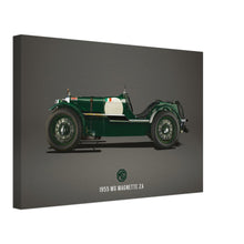 Load image into Gallery viewer, 1932 MG Magnette K1 Small Canvas