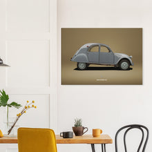 Load image into Gallery viewer, 1958 Citroen 2CV Large Canvas