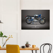 Load image into Gallery viewer, 1965 Honda Dream CB72 Super Sport Large Canvas