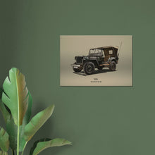 Load image into Gallery viewer, 1942 Willys Jeep MB Large Canvas