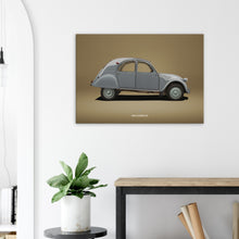 Load image into Gallery viewer, 1958 Citroen 2CV Large Canvas