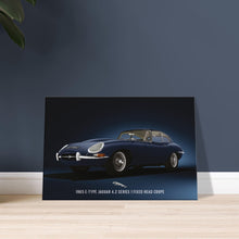 Load image into Gallery viewer, 1965 E-Type Jaguar 4.2 Series 1 FHC Small Canvas