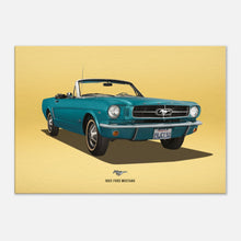 Load image into Gallery viewer, 1965 Ford Mustang Large Canvas