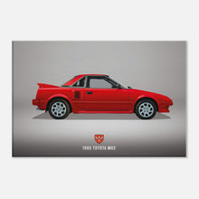 Load image into Gallery viewer, 1985 Toyota MR2 Small Canvas
