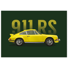 Load image into Gallery viewer, 1973 Porsche 911 RS Carrera Touring Poster