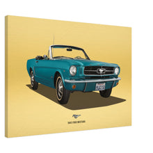 Load image into Gallery viewer, 1965 Ford Mustang Large Canvas