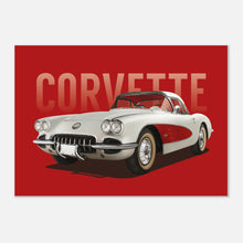 Load image into Gallery viewer, 1960 Chevrolet Corvette Poster