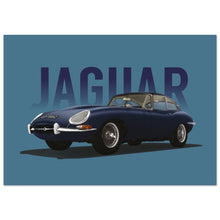 Load image into Gallery viewer, 1965 E-Type Jaguar 4.2 Series 1 FHC Poster