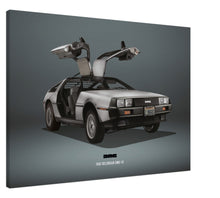 Load image into Gallery viewer, 1981 DeLorean DMC-12 Large Canvas