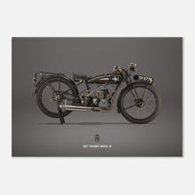 Load image into Gallery viewer, 1927 Triumph Model W Large Canvas