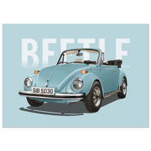Load image into Gallery viewer, 1979 VW Beetle Convertible Poster