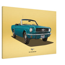 Load image into Gallery viewer, 1965 Ford Mustang Large Canvas