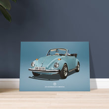Load image into Gallery viewer, 1979 VW 1979 VW Beetle Convertible  Large Canvas