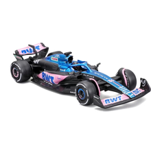 Load image into Gallery viewer, F1 BWT Alpine A523 Esteban Ocon - 1:43 Scale Model with Helmet