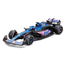 Load image into Gallery viewer, F1 BWT Alpine A523 Esteban Ocon - 1:43 Scale Model with Helmet