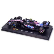 Load image into Gallery viewer, F1 BWT Alpine A524 Pierre Gasly - 1:43 Scale Model with Helmet