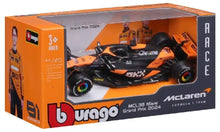 Load image into Gallery viewer, F1 McLaren MCL38 Oscar Piastri Miami Grand Prix 2024 - 1:43 Scale Model