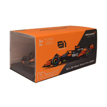 Load image into Gallery viewer, F1 McLaren MCL38 #81 Piastri Miami Grand Prix 2024 - 1:43 Scale Model with Helmet