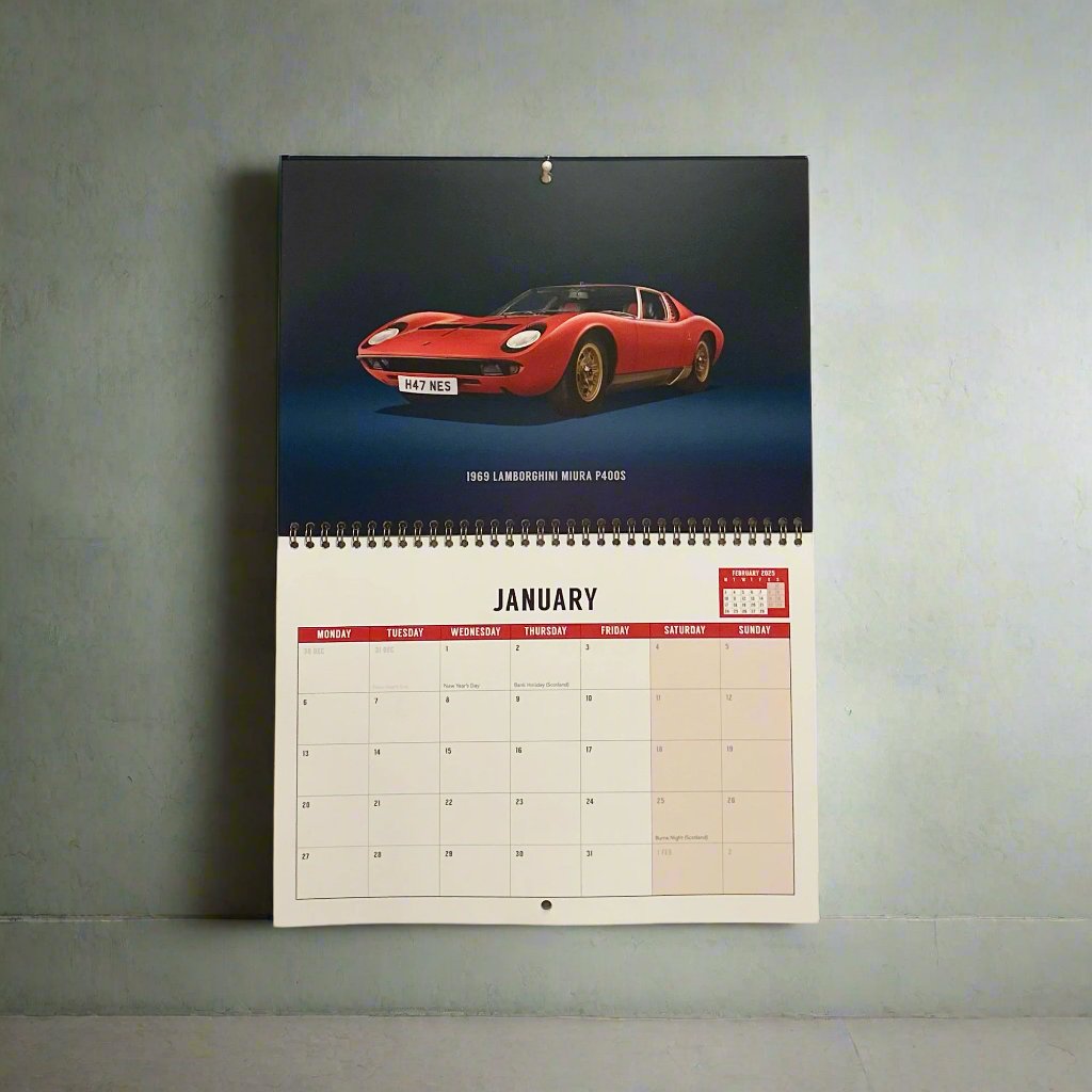 The Icons Collection 2025 Calendar Haynes Motor Museum Shop