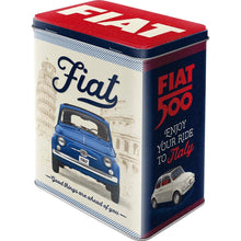 Load image into Gallery viewer, Fiat 500 Good Things Tin Box