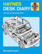 Load image into Gallery viewer, Haynes Desk Diary 2027