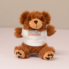 Load image into Gallery viewer, George Bear Keyring with T-shirt - Haynes Motor Museum Logo