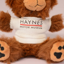 Load image into Gallery viewer, George Bear Keyring with T-shirt - Haynes Motor Museum Logo