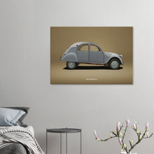 Load image into Gallery viewer, 1958 Citroen 2CV Large Canvas