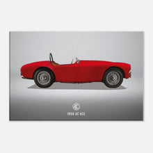 Load image into Gallery viewer, 1956 AC Ace Small Canvas