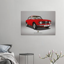 Load image into Gallery viewer, 1967 Alfa Romeo Giulia Sprint GT Large Canvas