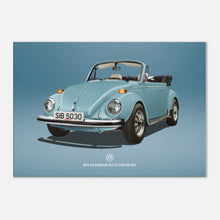 Load image into Gallery viewer, 1979 VW 1979 VW Beetle Convertible  Large Canvas