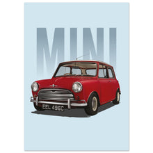 Load image into Gallery viewer, 1965 Morris Mini Cooper Poster