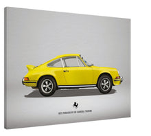 Load image into Gallery viewer, 1973 Porsche 911 RS Carrera Touring Large Canvas
