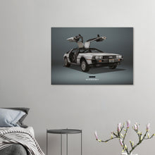 Load image into Gallery viewer, 1981 DeLorean DMC-12 Large Canvas